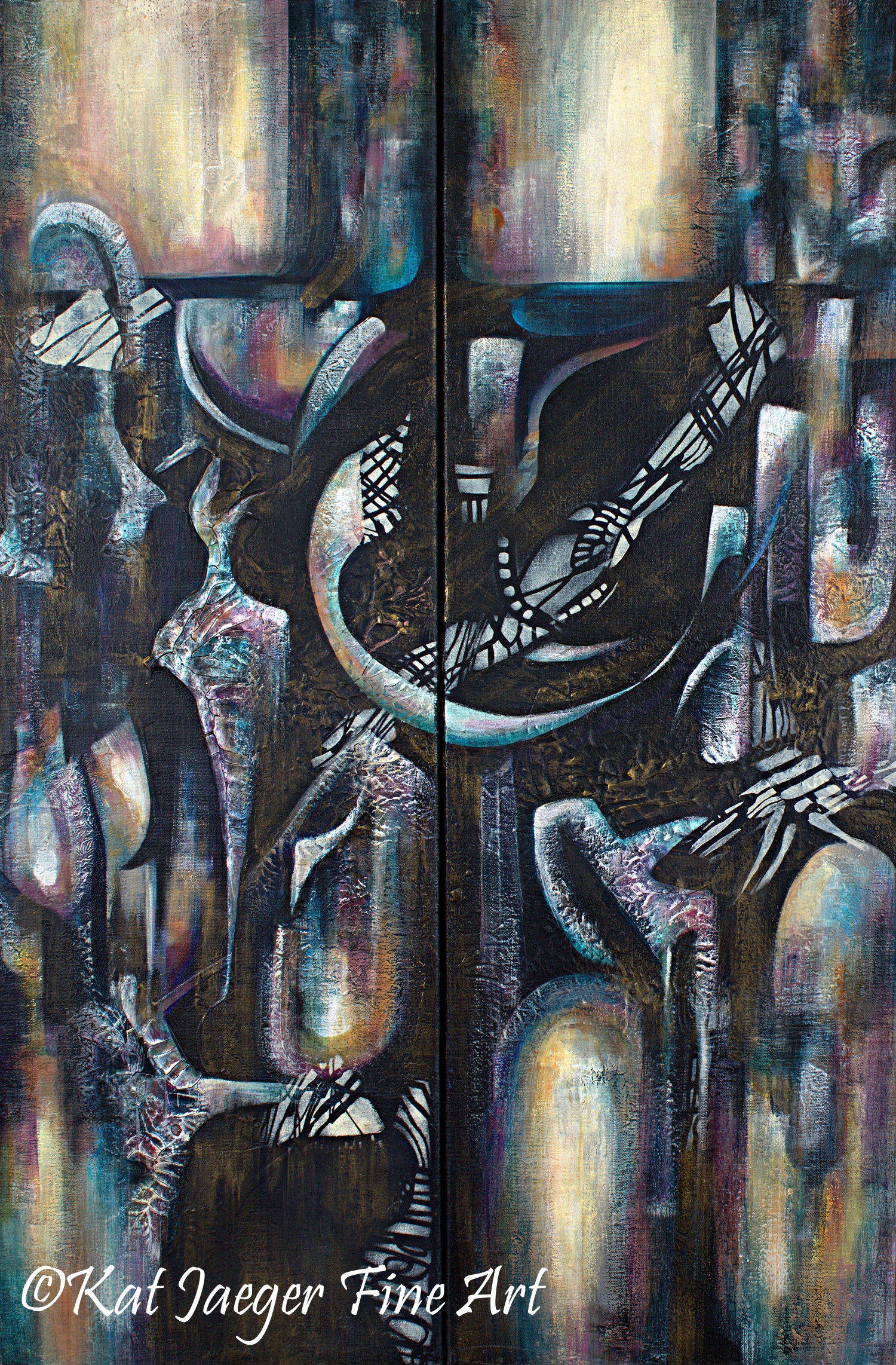 Ancestral Memories - Diptych